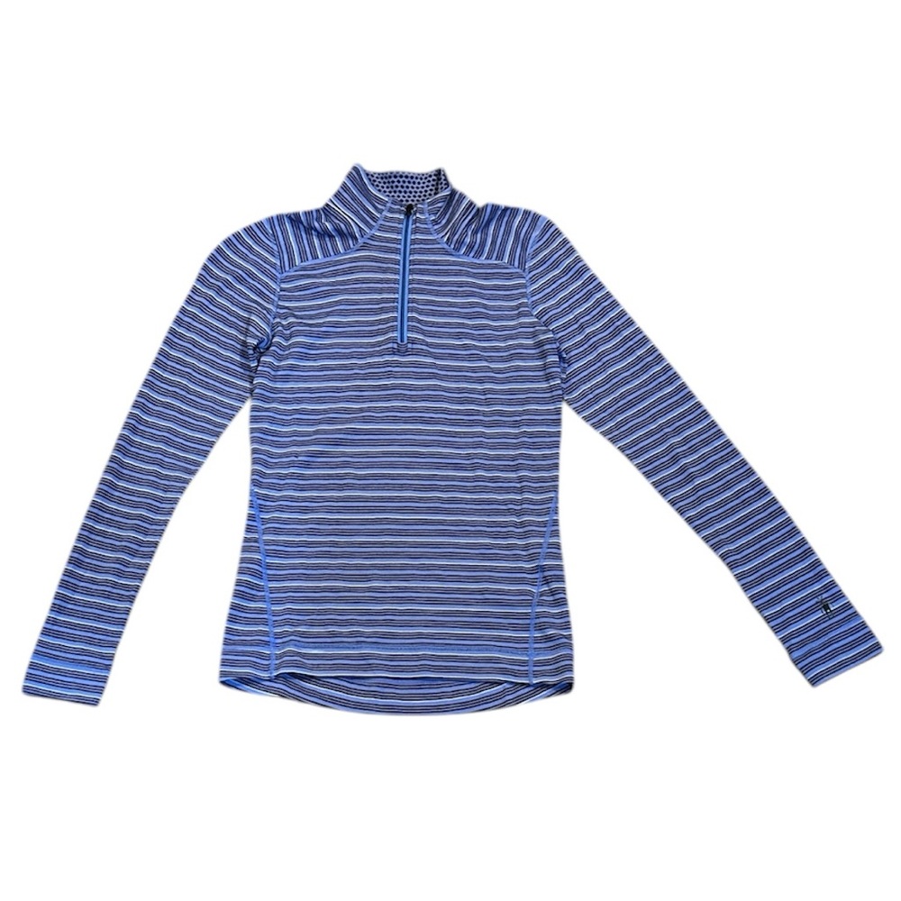 Smartwool Merino Wool Baselayer 1/4 Zip Top - Picture 3 of 13